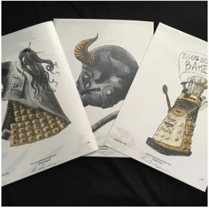 SG Illustration, Instagram, Toronto ComiCon 2017 Prep